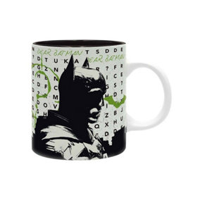 DC Comics Batman and The Riddler Mug Black/White/Green (One Size)