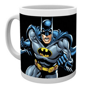 DC Comics Batman Official Ceramic Superhero Mug Black/White (One Size)