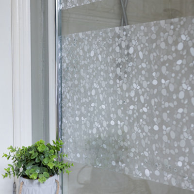 dc fix Hope premium static cling vinyl window privacy film - 4