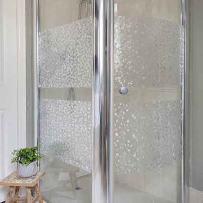 dc fix Hope premium static cling vinyl window privacy film - 5