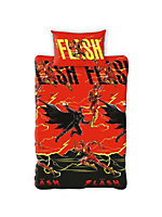 DC Multiverse The Flash Single Duvet Cover and Pillowcase Set