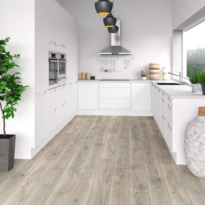 Shop grey laminate flooring.