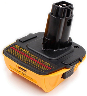 DCA1820 Power Adapter for DEWALT 18V to 20V Tool Conversion Battery ...