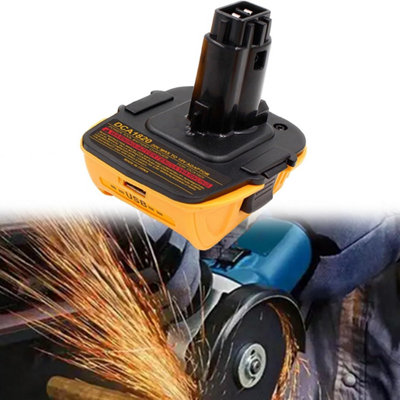 DCA1820 Power Adapter for DEWALT 18V to 20V Tool Conversion Battery ...
