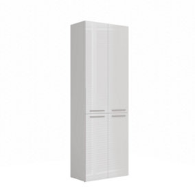 DD 1K Nel Bathroom Cabinet Gloss White
