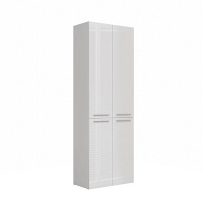 DD 2K Nel Bathroom Cabinet Gloss White Price Comparisons | Compare The Build
