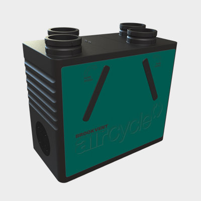 Shop heat recovery ventilation.
