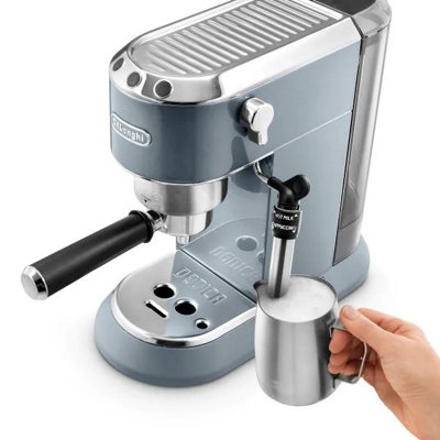 De Longhi Dedica Metallics Coffee Machine EC785.AZ DIY at B Q