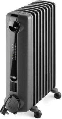 De'Longhi Radia S Oil filled Radiator Rooms up to 60m3 Anti-frost ECO ...