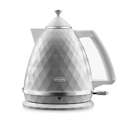 Delonghi stainless outlet steel kettle