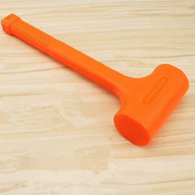 26 Oz. Flat-Flat Polyurethane Dead Blow Hammer, Blue - Made In USA Tools