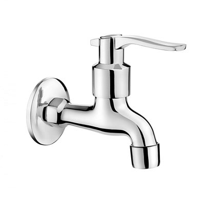 deante Chrome Plated Cold Water Garden Outdoor Tap 1/2" with Aerator and Adapter