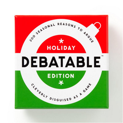 Debatable Holiday Edition Social Game - Brand New and Sealed