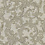Debona Emiliana Parati Luxury Gold Scroll 1.06m Extra Wide Wallpaper 72425