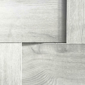 Debona Harrow Weave Wood Panel 3D Effect Wallpaper Wooden Panelling Grey 6739