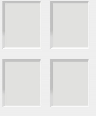 Debona Heritage Wood Panel White Wallpaper 6740