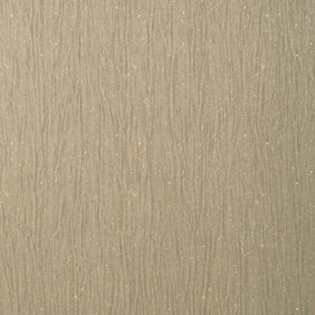 Debona Plain Crystal Glitter Gold Wallpaper 9002