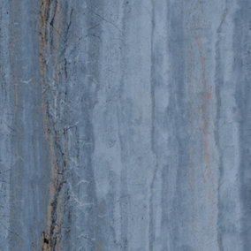 Debona Vertical Marble Navy Blue Wallpaper Metallic Gold Effect Textured Modern