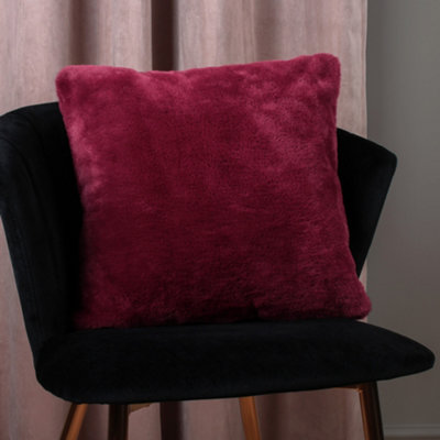 Debra Super Soft Faux Fur Filled Cushion