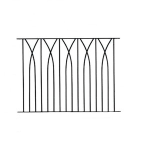 DECA Large Metal Deck Decking Infill Fence Panel 1130mm Wide x 813mm High LPDB