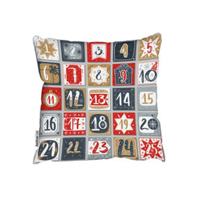 December advent calendar (cushion) / 45cm x 45cm