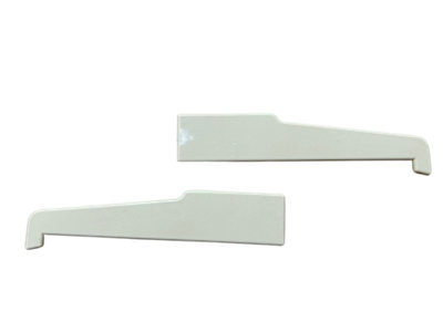 Deceuninck 150mm Cream Cill End Stop (pair)