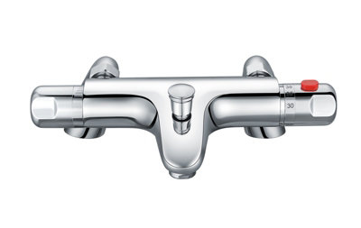 Deck Mounted Thermostatic Bath Shower Mixer Price Comparisons | Compare The Build