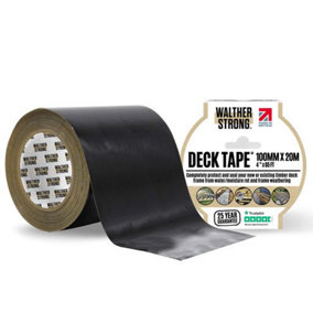 DeckTape - The Number 1 Non-Butyl Specialist Deck Joist Protection Tape - 100mm X 20mtr