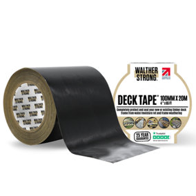 DeckTape - The Number 1 Non-Butyl Specialist Deck Joist Protection Tape - 150mm X 20mtr