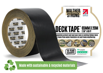 DeckTape - The Number 1 Non-Butyl Specialist Deck Joist Protection Tape -  50mm X 20mtr