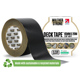 DeckTape - The Number 1 Non-Butyl Specialist Deck Joist Protection Tape - 50mm X 20mtr