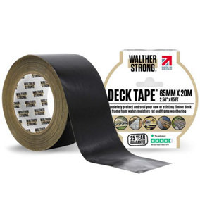 DeckTape - The Number 1 Non-Butyl Specialist Deck Joist Protection Tape - 65mm X 20mtr