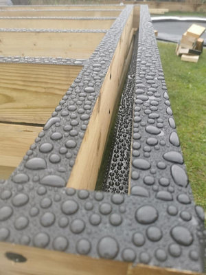 DeckTape - The Number 1 Non-Butyl Specialist Deck Joist Protection Tape - 82mm X 20mtr