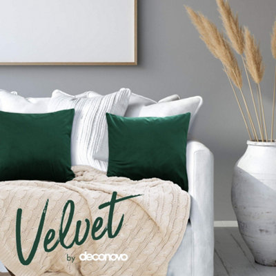 Crushed velvet pillow case best sale