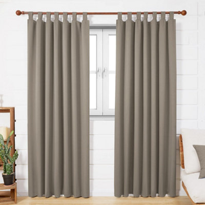 KHAKISHOP Velvet Curtains - 52 X 94 Inch Thermal Insulated Light Blocking Grommet Top Drapes For Bedroom, Living Room