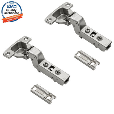 DecorandDecor - 2x Nickel plated Horizontal Plates - CLIP Top Soft ...