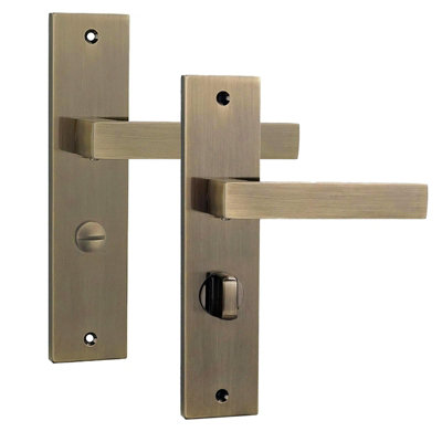 Decoranddecor Bathroom Door Handle Internal Door Handles for Doors