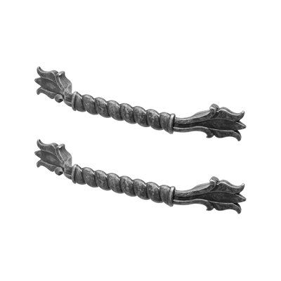 DecorAndDecor - ELLA Antique Silver Country Decorative Cabinet Drawer Cupboard Pull Door Handles - 64mm - Pair Price Comparisons | Compare The Build