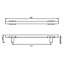 DecorAndDecor - GANTRY Matt Bronze & Black Luxurious Two Tone Designer T-Bar Kitchen Cabinet Drawer Handles - 128mm - Pair