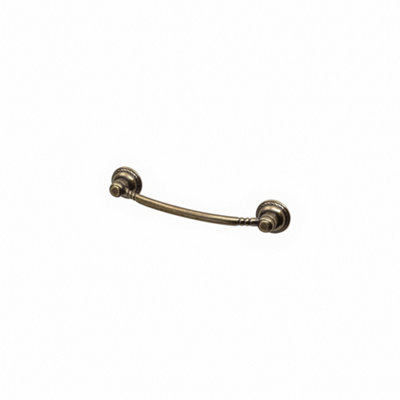 DecorAndDecor - HEWN Antique Brass Antique Country Kitchen Cabinet Drawer Cupboard Furniture Pull Door Handles - 96mm - Pair