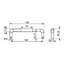 DecorAndDecor - INSIGNIA Matt Rose Contemporary Knurled D-Shape Cabinet Cupboard Drawer Pull Door Handles - 128mm - Pair