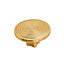 DecorAndDecor - MIRA Gold Round Cabinet Knob Drawer Cupboard Kitchen Pull Handles - Pair