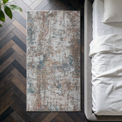 Decoranddecor Rug, Washable Rugs, Bedroom Kitchen Rugs, 80X150cm, Non ...
