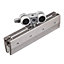 DecorAndDecor Top Hung Glass Sliding Door Gear Kit - 120Kg Max Door Weight - 1200mm Track - One Way Soft Close