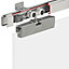 DecorAndDecor Top Hung Glass Sliding Door Gear Kit - 120Kg Max Door Weight - 1200mm Track