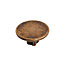 DecorAndDecor - VESTA Antique Copper Round Cabinet Knob Drawer Cupboard Kitchen Pull Handles - Pair