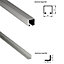 DecorAndDecor W-Slide BiFold Sliding Wardrobe Door Gear Kit - 40Kg Max Door Weight - 1500mm Track