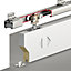 DecorAndDecor X-Slide Top Hung Sliding Door Gear Kit - 80Kg Max Door Weight - 1500mm Track