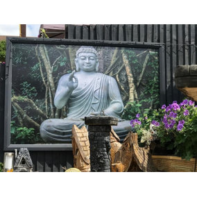 Decorative Budha Garden Screen