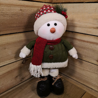 Avon Plush Musical SNOWMAN with Color Changing Body Plus Legs